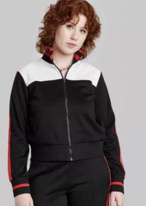 Women’s Track Full zip Jacket Colorblock XL