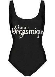 Gucci  Orgasmique print swimsuit size M