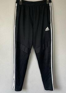 Adidas  Black Joggers M Climacool Track Pants Zipper Leg Mesh