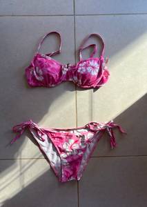 Pink Tropical Bikini