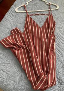 Striped Jumpsuit