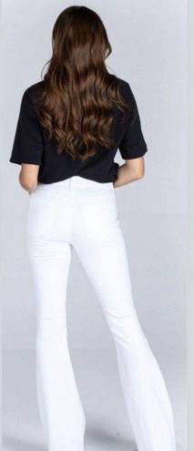 ZARA White Flare Jeans