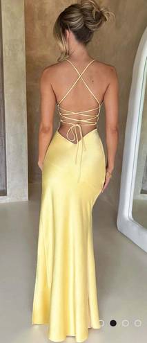 Babyboo Yellow Maxi Dress