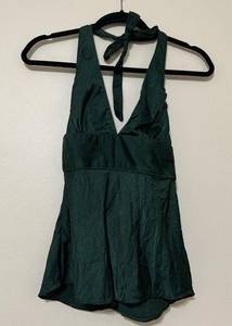 J.Crew Vintage  Silk Halter Neck Tank Top