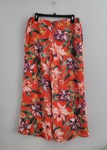 Sweet Pea For NY&Co By Stacy Frati Flora Wide Leg Flowy Pants L