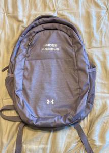 Purple under armor backpack