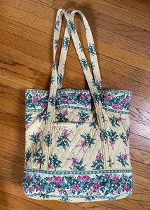 Vera Bradley  Vera Large Tote Hope Print Lily of the Valley RETIRED