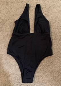 Black One piece Swimsuit