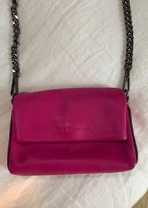 Pink Leather Purse