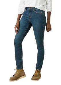 NWT Prana Sienna True Blue Denim Skinny Women 8 Mid Rise Jeans MSRP:$109