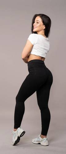 Fit Jeans Black Contour Jeans