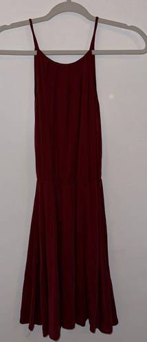 Alya Maroon Dress