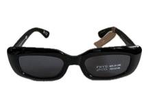 & Co. Black Rectangular 100% UV Lens Protection Sunglasses
