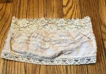 Free People Intimately  Nude Lace Bandeau Bra XS