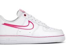 Mike Air Force Hot Pink Swoosh Outline