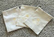 set of 3 empty kendra scott jewelry bags