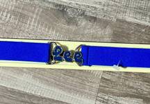 Vintage 1960’s Blue Stretchy  Jeans Belt New