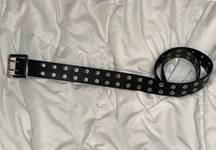 Black Edgy Belt