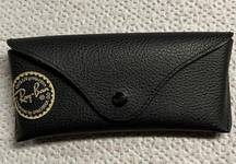 Rayban Black Snap-ware Eyeglass Sunglass Case NEW