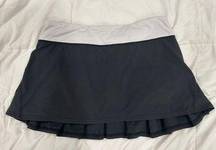 Lululemon Pace Setter Skirt Black Size 8