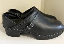 C&C Sweden slip resistance Women's Black Magic Solid Clog 9.5 black