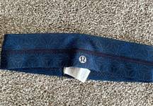 Lululemon Blue Thick Headband