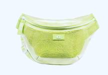 Nasha Yellow Pollen Clear Fanny Pack Belt Bag/OS/NWT