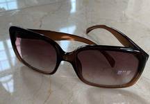 Giorgio Armani Brown Tortoiseshell Sunglasses