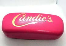 Candie's Pink & Gold Glasses Case