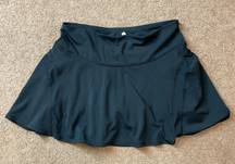 black tennis skirt