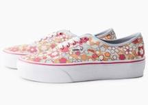 NWT Artizia Sunday Best X Vans Authentic Platform 2.0 - Multi Floral - Size 9