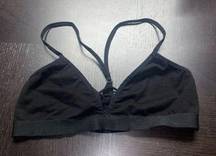 Dance & Marvel Black Strappy Bra Top Women's Size Medium