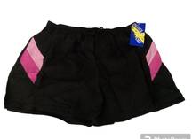 NWT  Swimming Short Quick Dry With Elastic Sz 1X Black & Pink