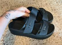 Crocs Black Sandals