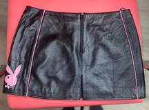 AUTHENTIC VINTAGE  PINK & BLACK SKIRT