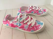 Tie Dye Sneakers, Size 8