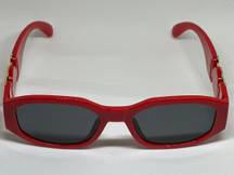 Costume UV 400 Red Sunglasses