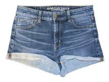 American Eagle  Outfitters Women’s High Rise Blue Jean Shorts Size 8