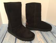 Black Winter Boots, Size 8