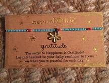 Natural Life Gratitude bracelet