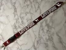 Pink Victoria’s secret’s lanyard