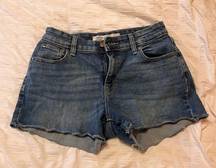 Levi Strauss & CO. Signature Levi Strauss High Rise Jean Shorts