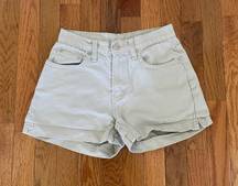 Vintage  beige jean shorts