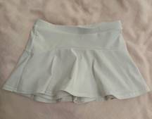 Cheer Flutter Skirt White Skirt Size Small