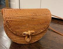 Rattan Purse