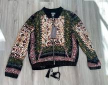 NWT Sans Souci M Floral Jacket