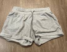 Grey Sweat-shorts