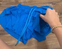 SheIn Royal Blue butterfly shorts from