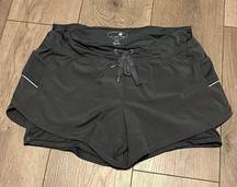 Tangerine Gray running Shorts | Size: Medium