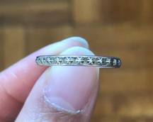 Sterling Silver Star Stacker Ring